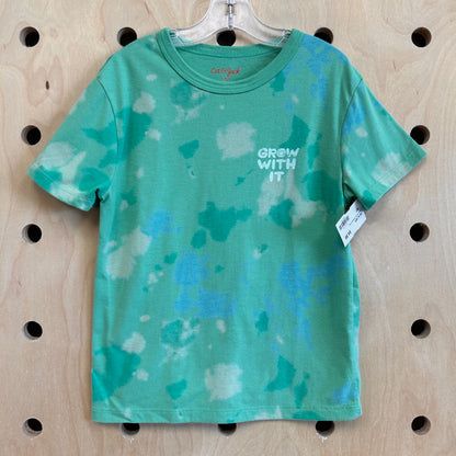 Green Tie Dye Grow w/ It Tee