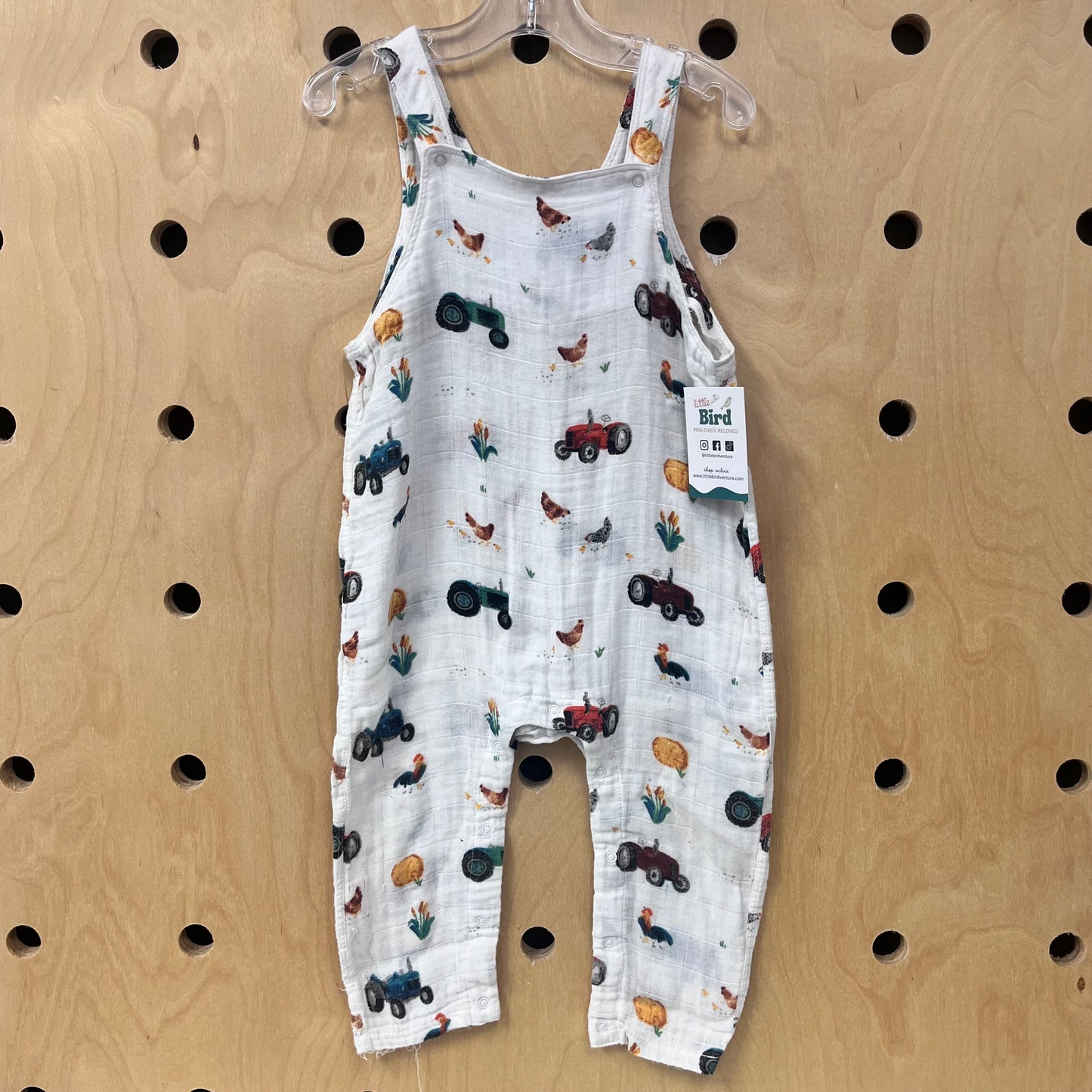 Organic Farm Gauze Romper