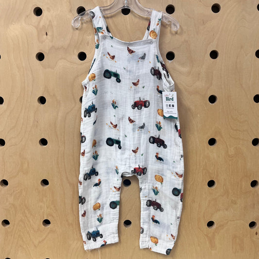 Organic Farm Gauze Romper
