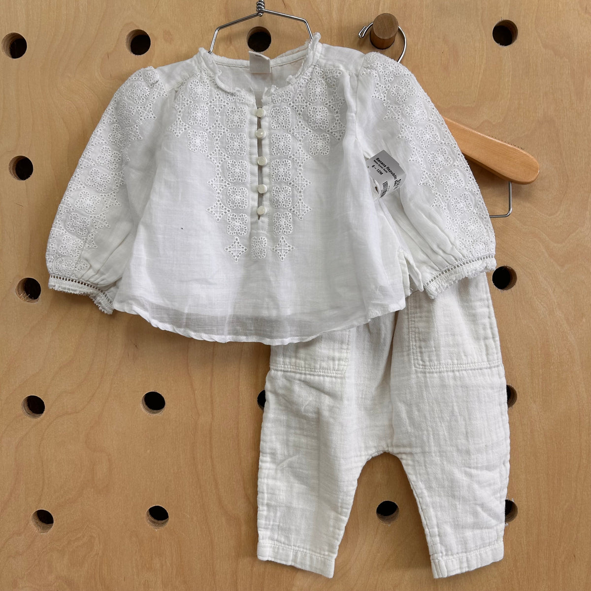 White Eyelet Outfit