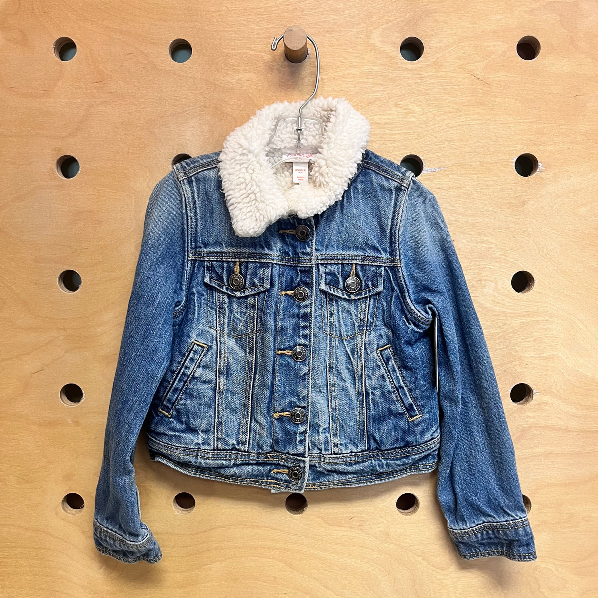 Sherpa Lined Denim Jacket