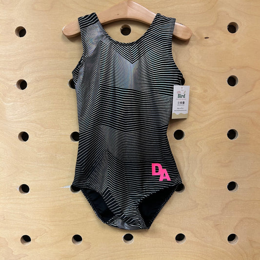 Black & Silver Leotard