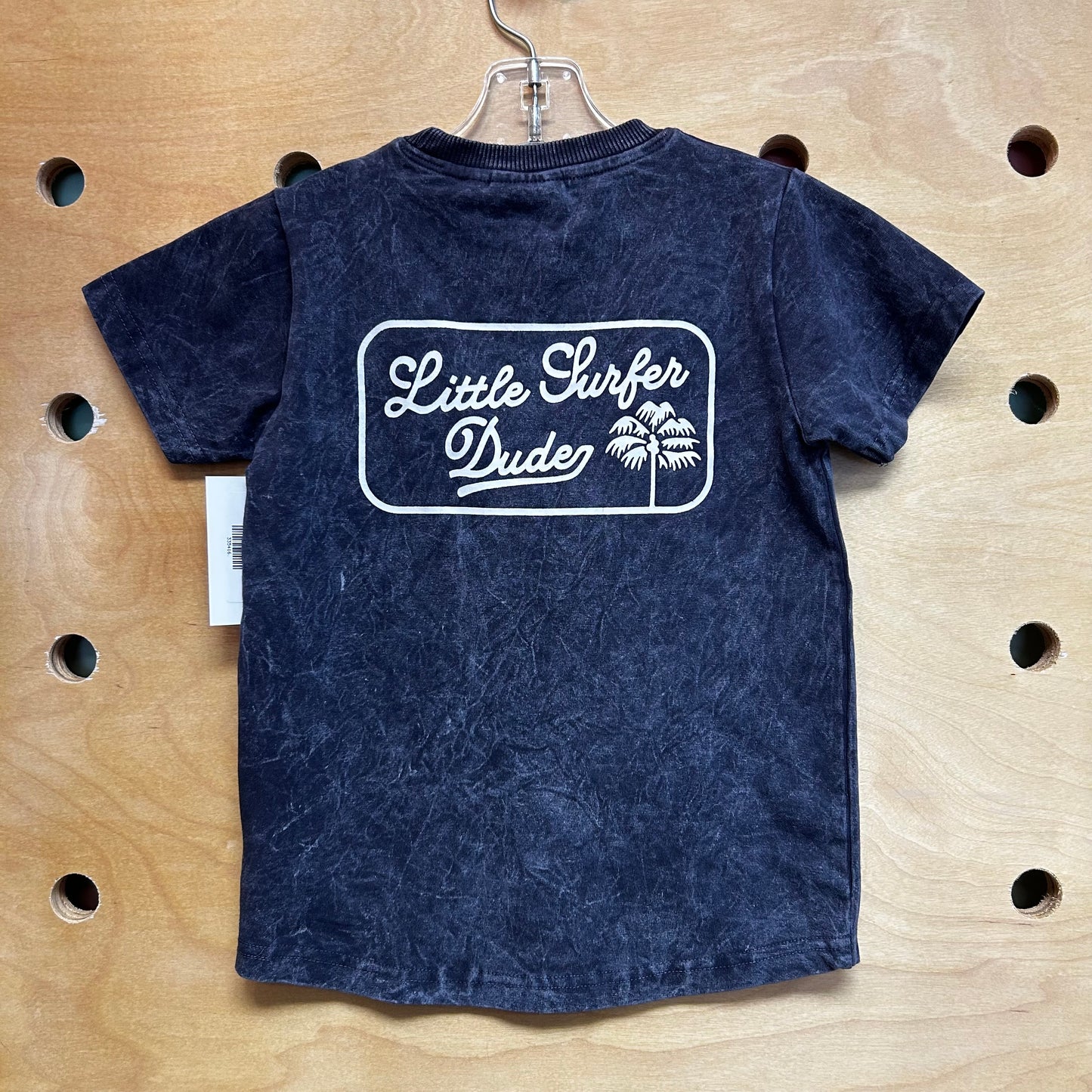Navy 'Little Surfer Dude' Tee