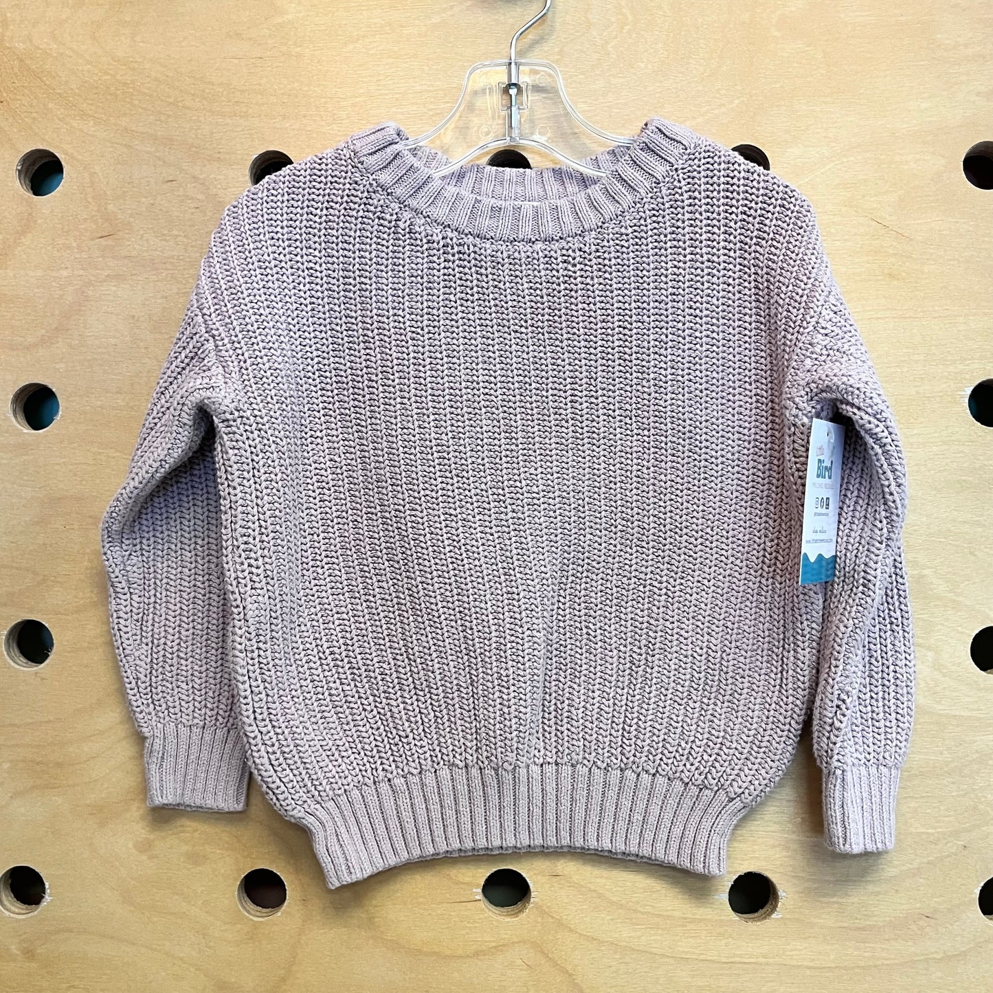 Organic Dusty Pink Sweater