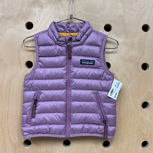 Baby Down Sweater Vest Lavender