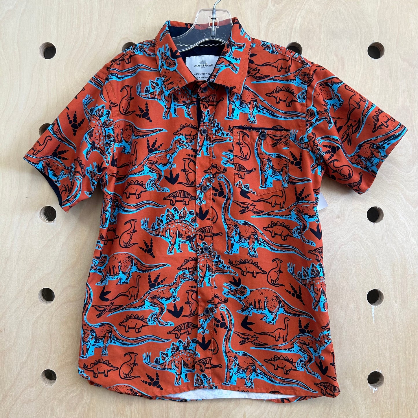 Dino Button Up Shirt