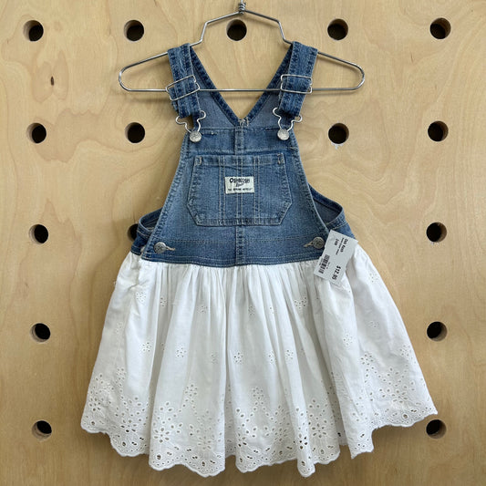 Denim Eyelet Jumper