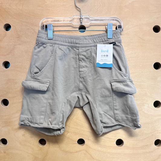 Tan Pull On Cargo Shorts