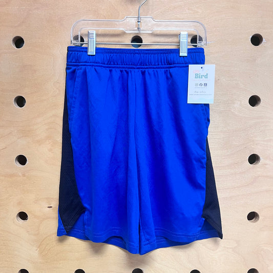 Black/Blue Mesh Shorts