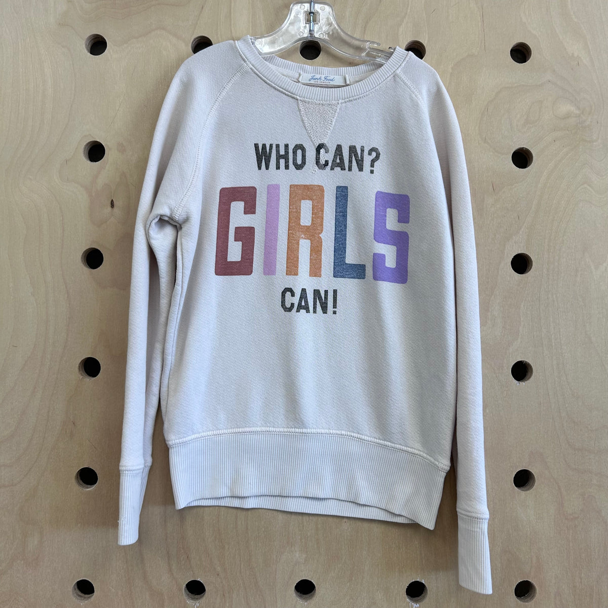 Girls Can! Cream Pullover
