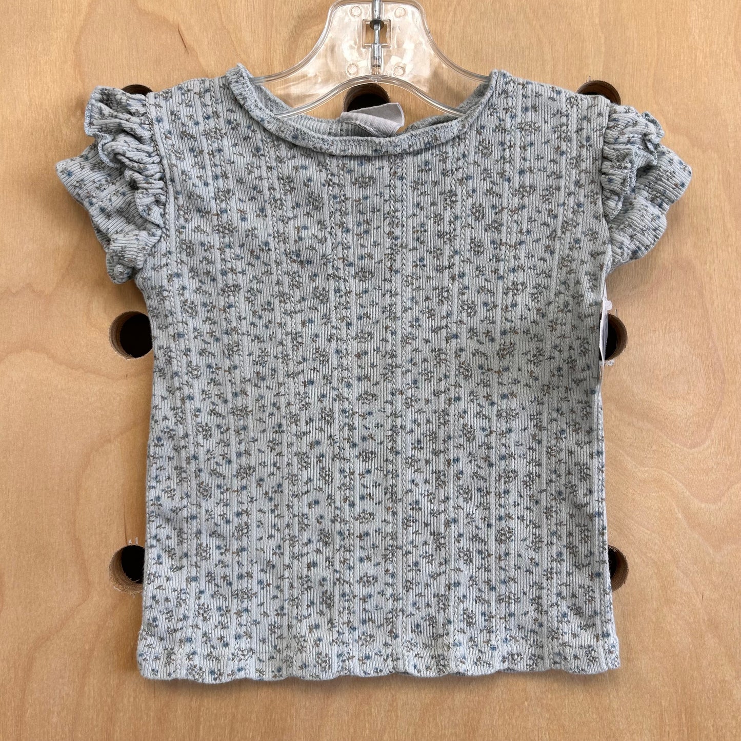 Blue Floral Top