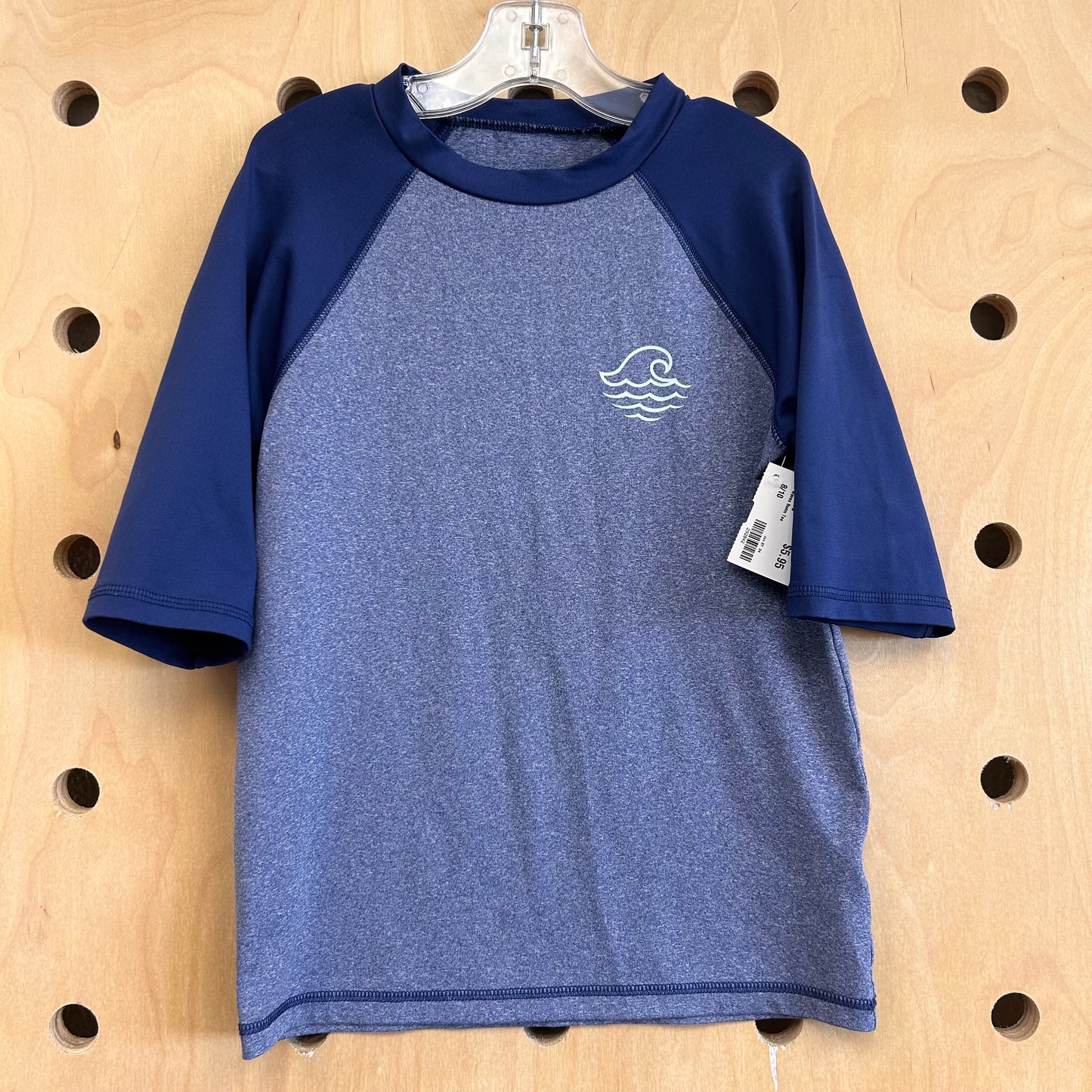 Blue Waves Swim Tee