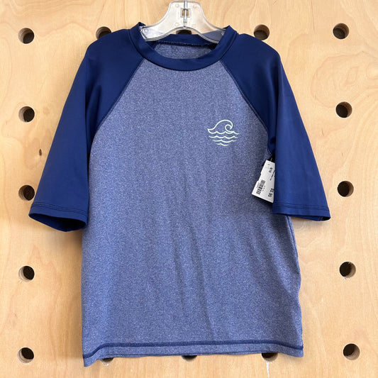 Blue Waves Swim Tee