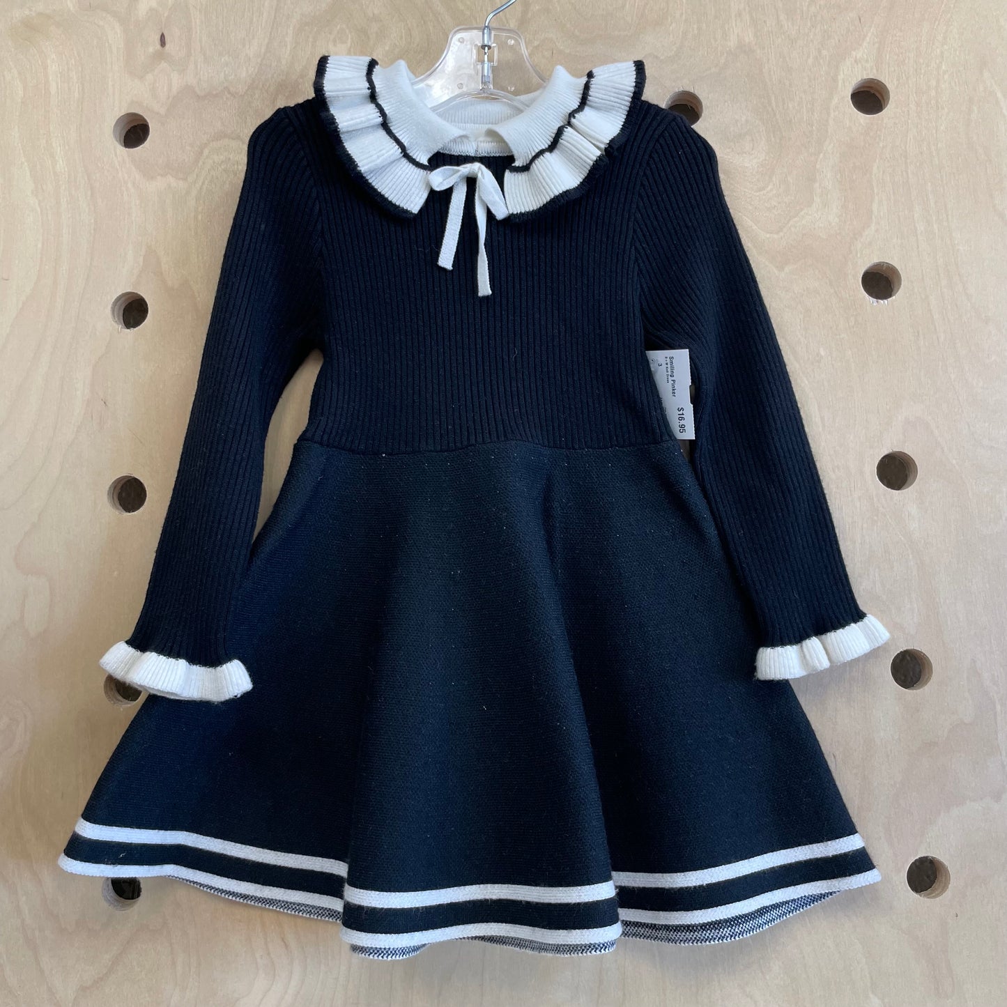B+W Knit Dress