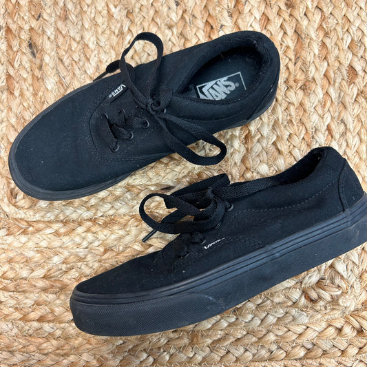 Black Low-Top Sneakers