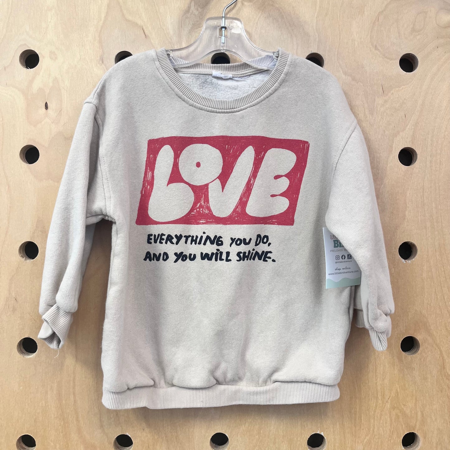 Tan 'Everything You Do' Crewneck