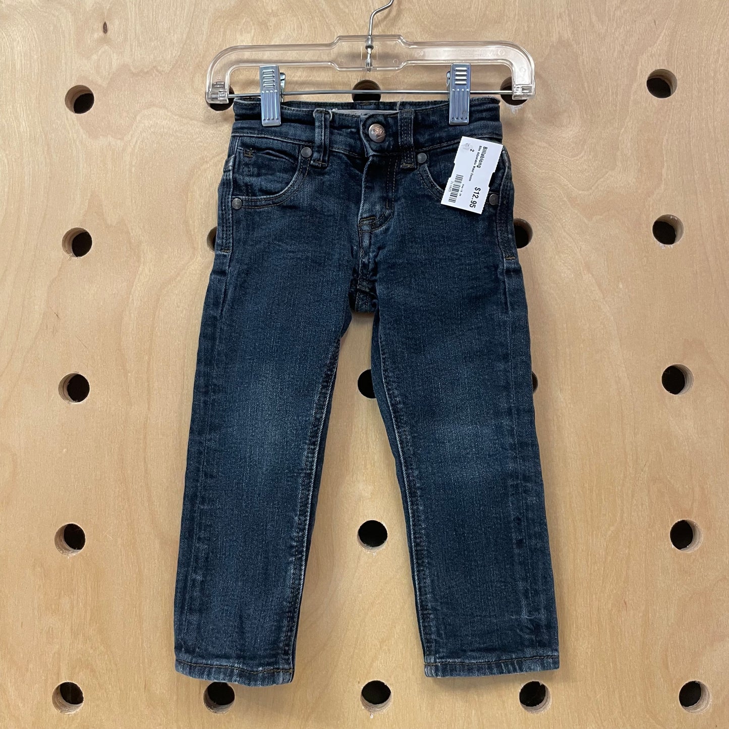Slim Adjustable Waist Denim
