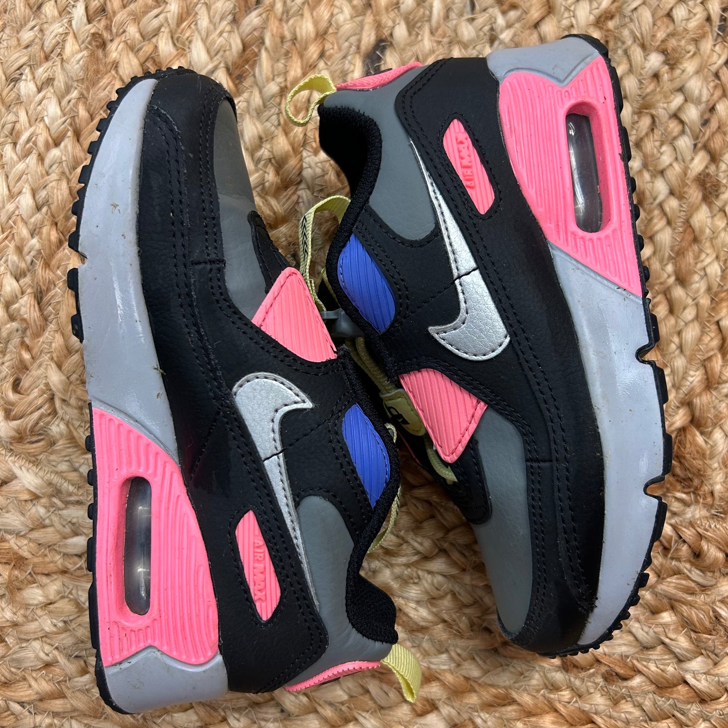 Grey Black & Pink Airmax Sneakers
