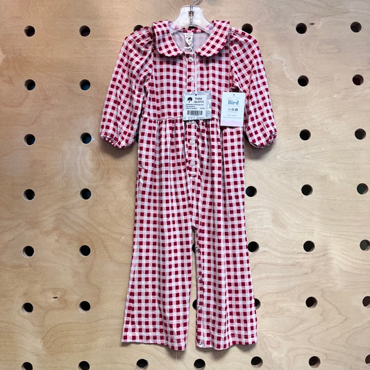 Gingham Wide Leg Bamboo Romper NEW!