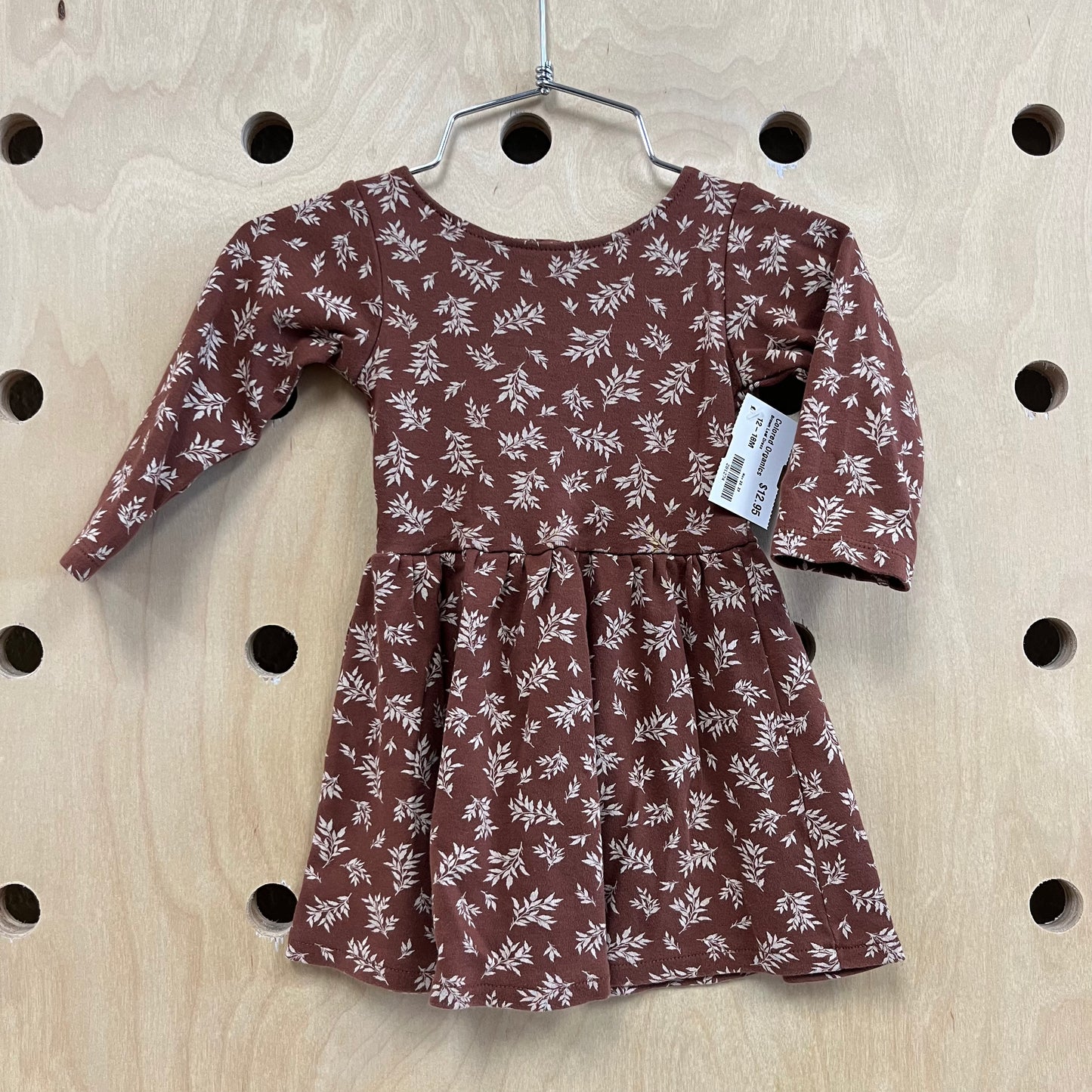 Brown Leaf Dress