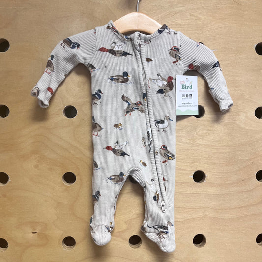 Cream Ducks Footies