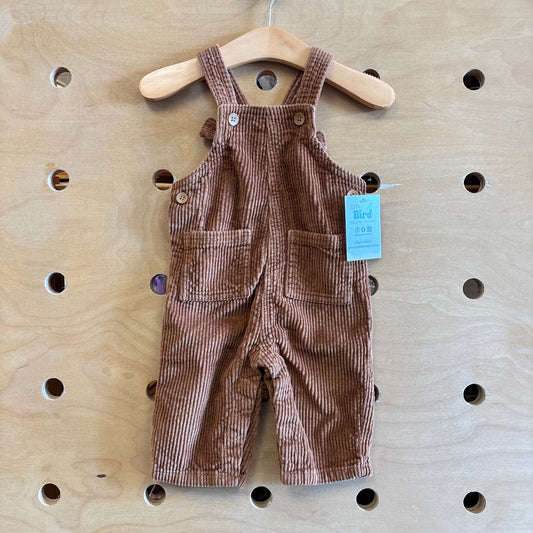Brown Cord Pocket Coveralls
