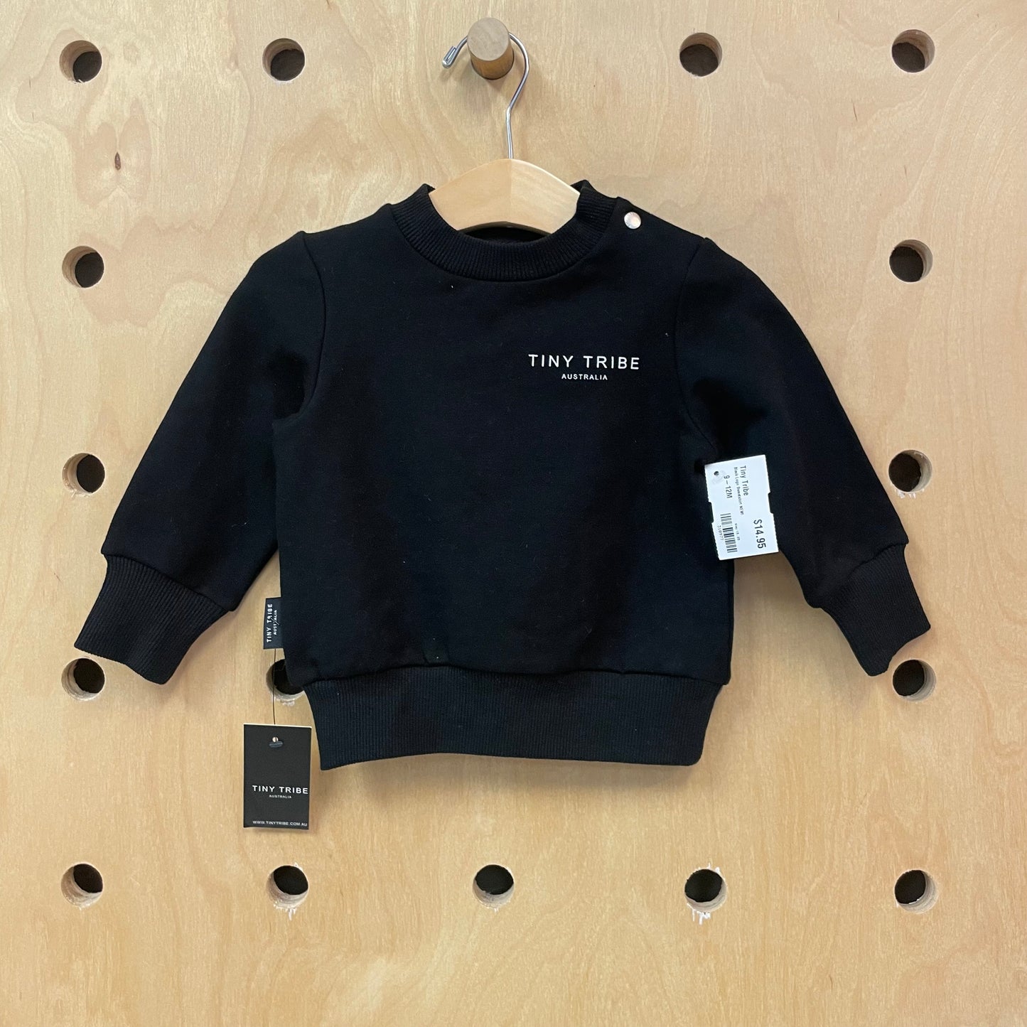 Black Logo Sweatshirt NEW!