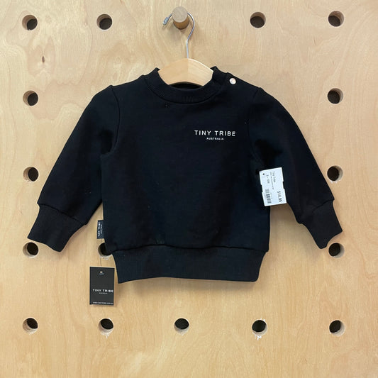 Black Logo Sweatshirt NEW!