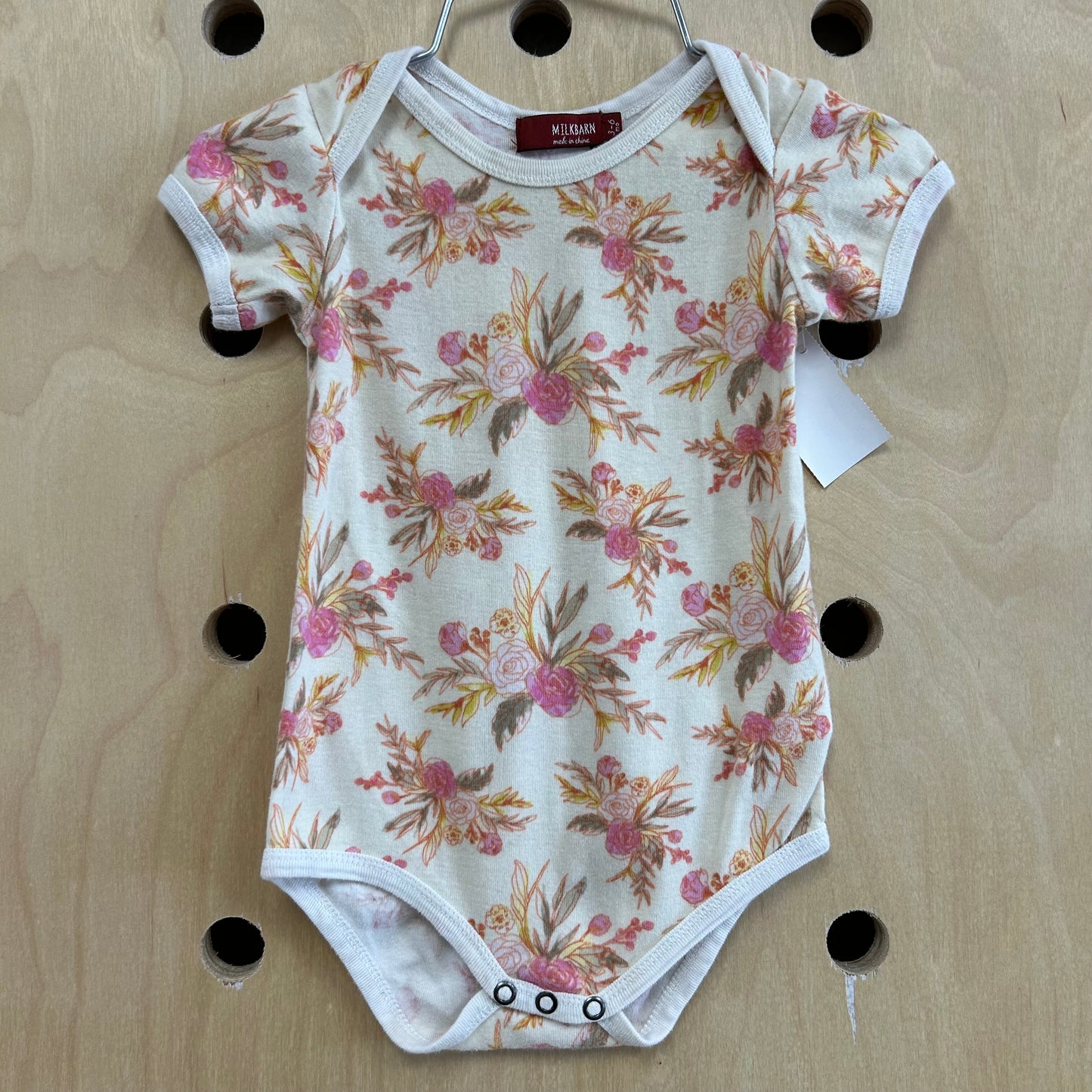Yellow Floral Bodysuit