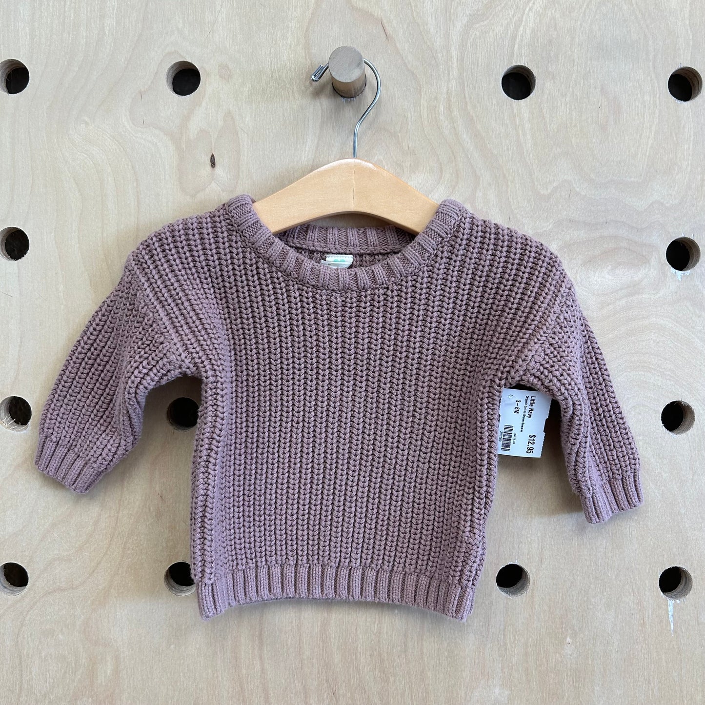 Organic Cotton Brown Sweater