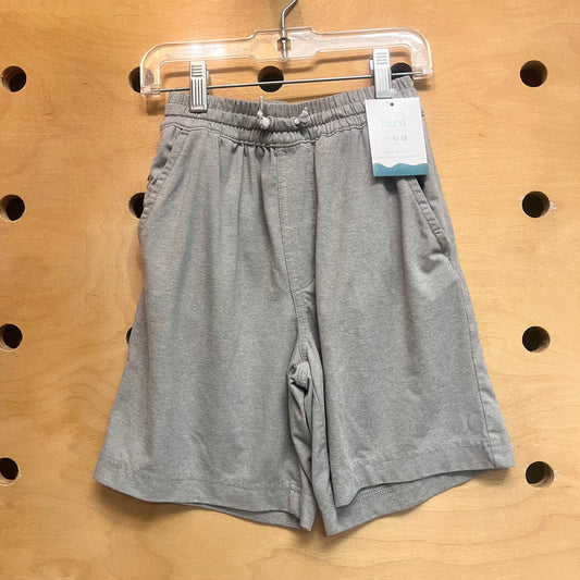 Grey Active Drawstring Shorts