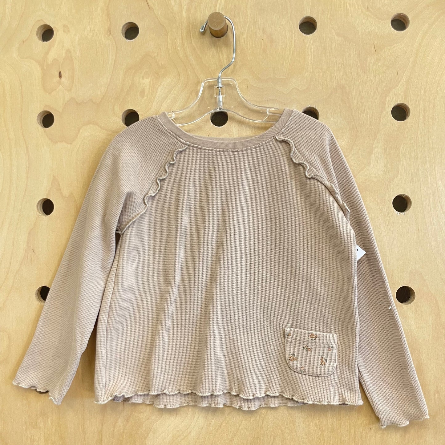 Tan Thermal Organic Long Sleeve