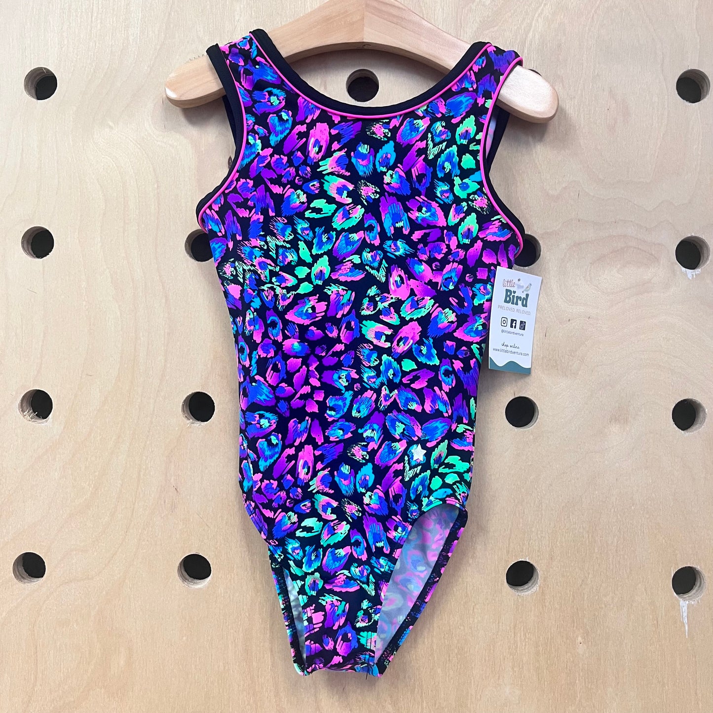 Neon Animal Print Leotard