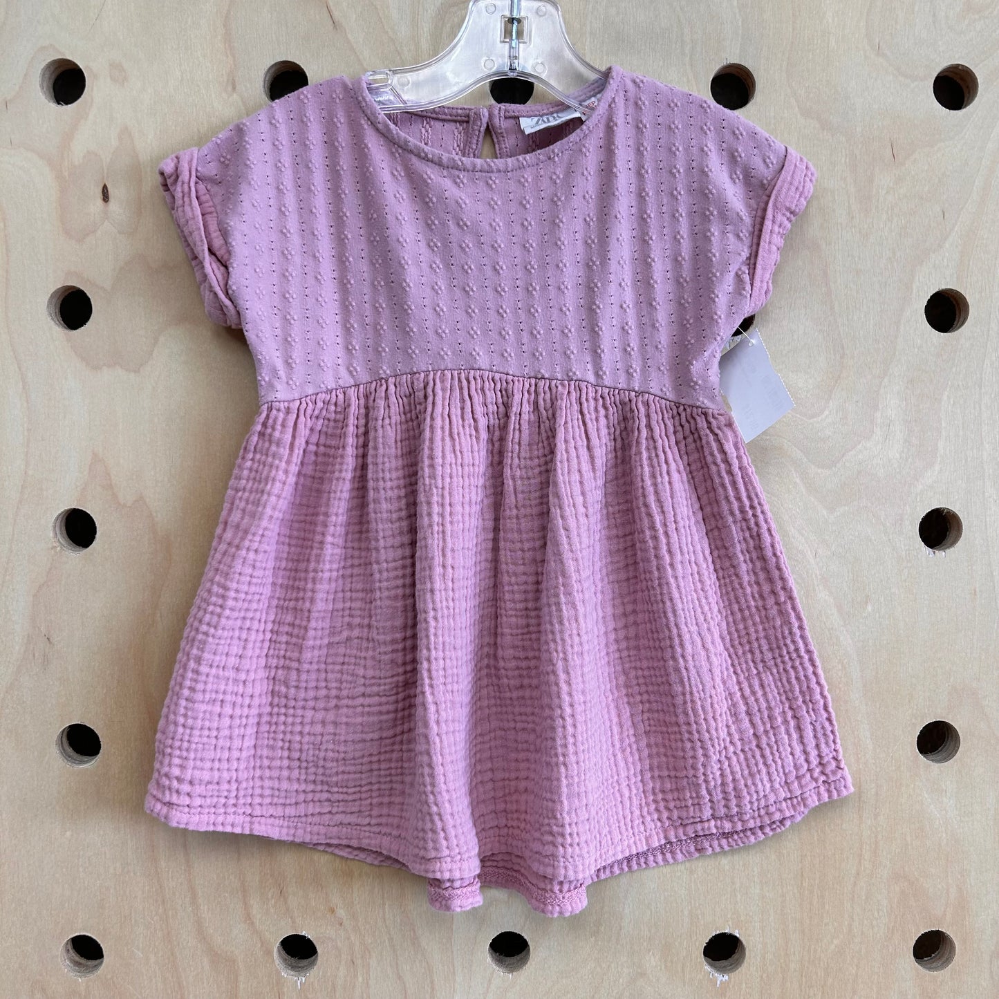 Pink Gauze Bottom Dress