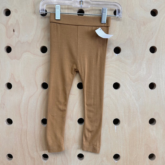 Tan Bamboo Leggings