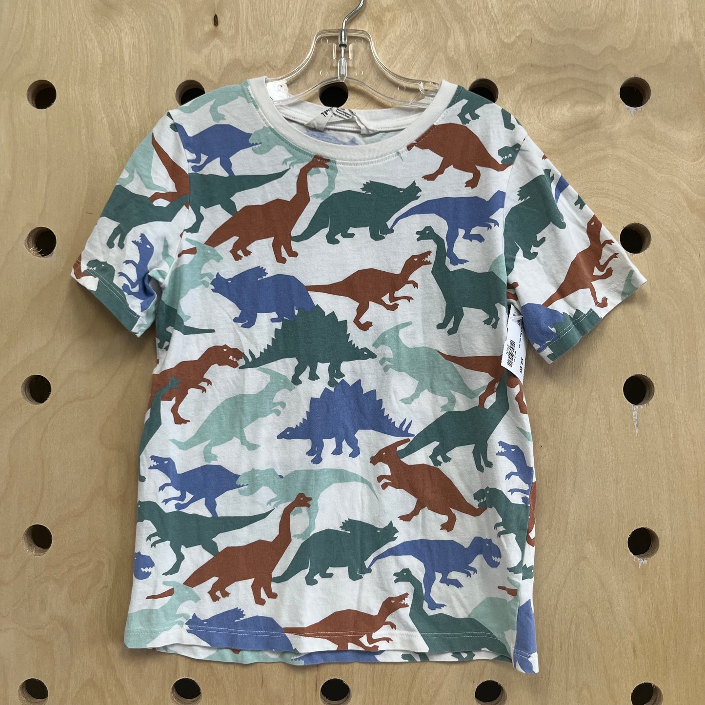 Green Tan & Blue Dino Tee