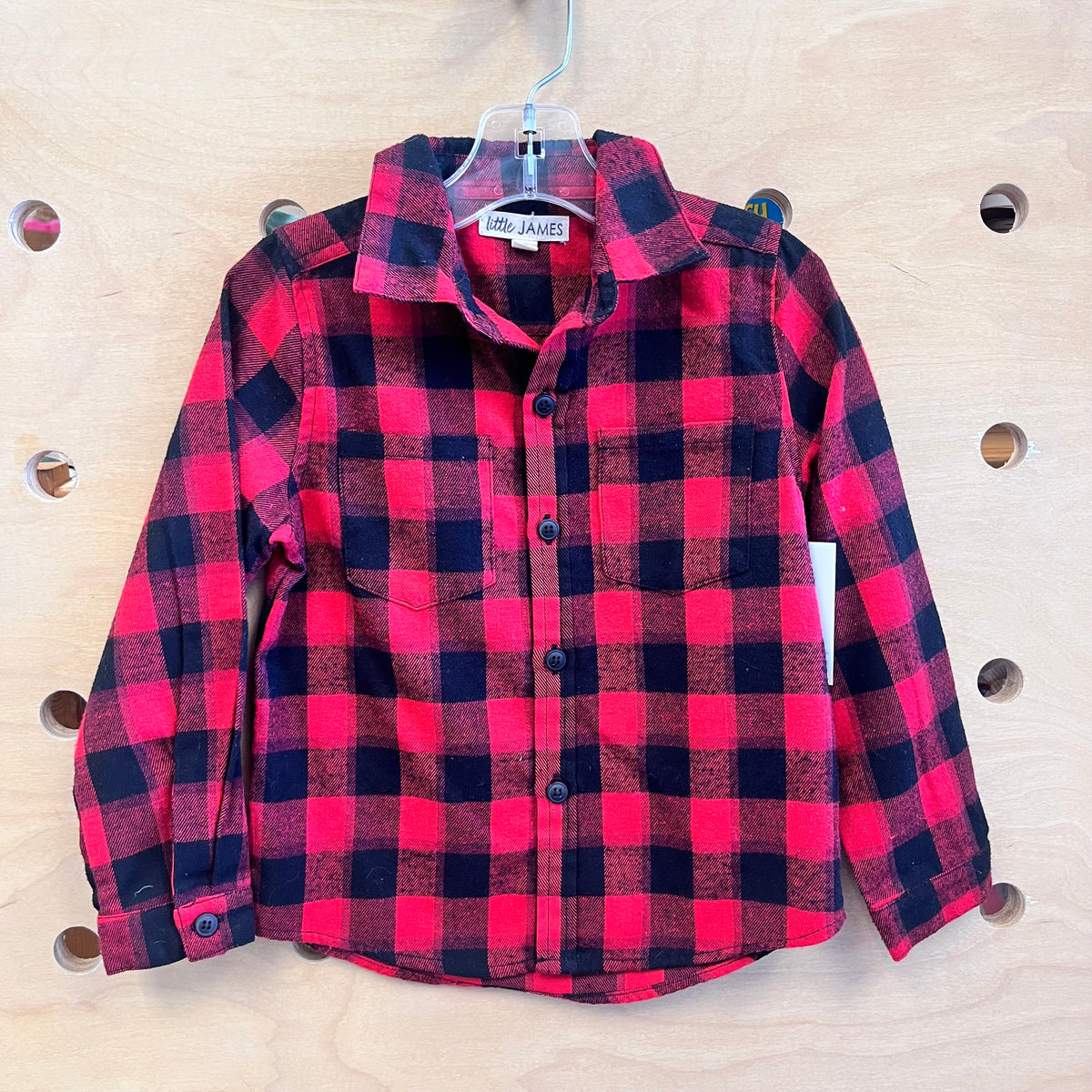 Red/Black Plaid Flannel