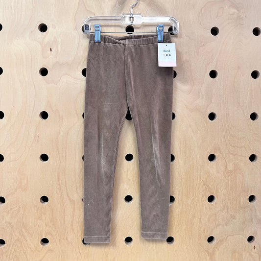 Caramel Ribbed Pocket Leggings