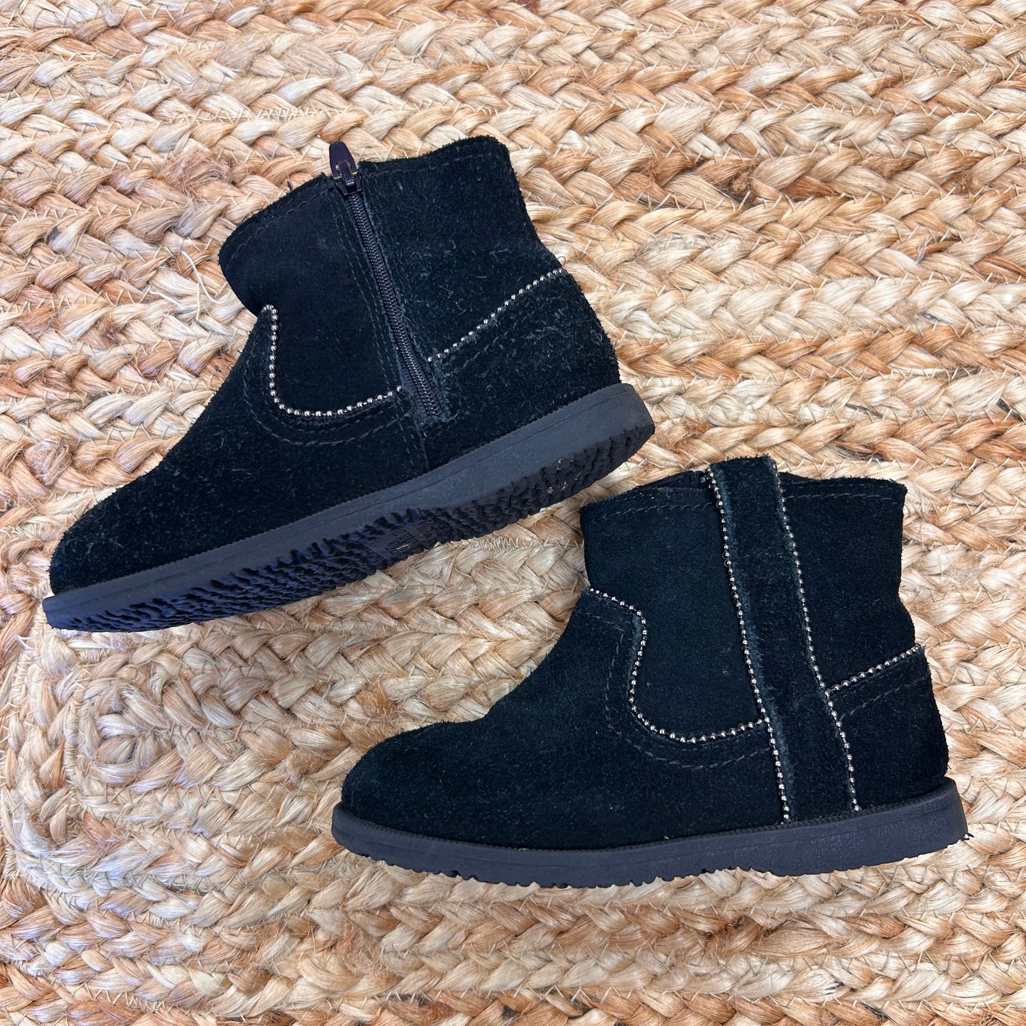 Black Suede Boots