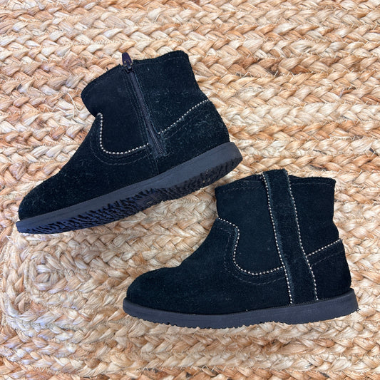 Black Suede Boots