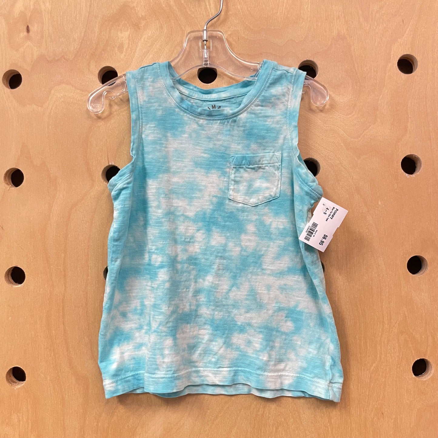 Blue Tie Dye Tank