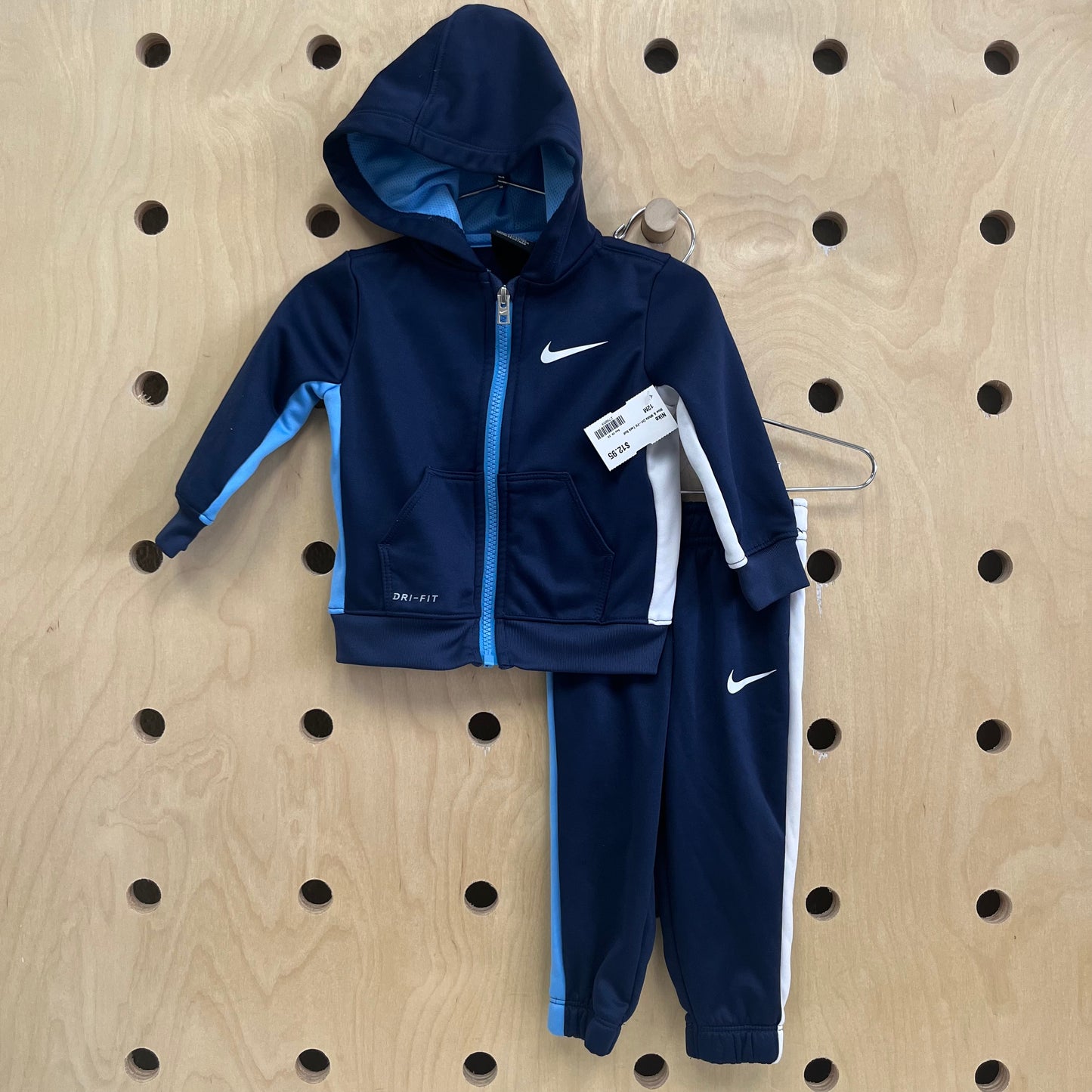 Blue & White Dri-Fit Tack Suit