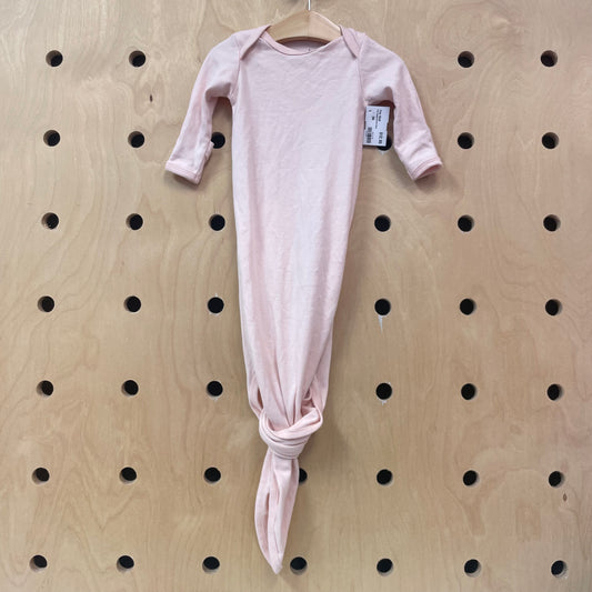 Pink Organic Knotted Gown