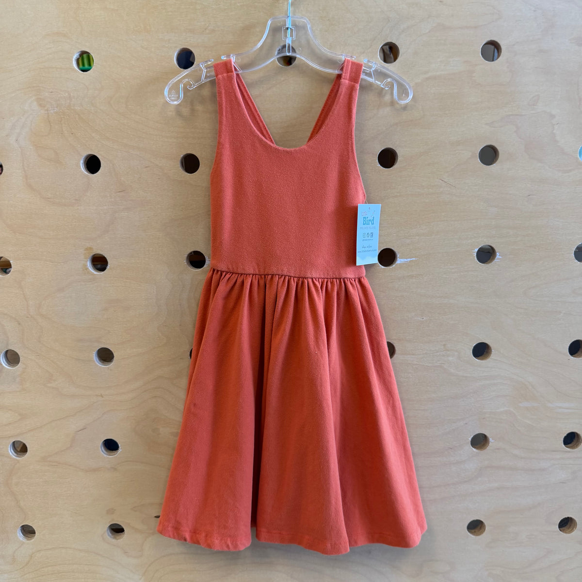 Orange Tank Dress