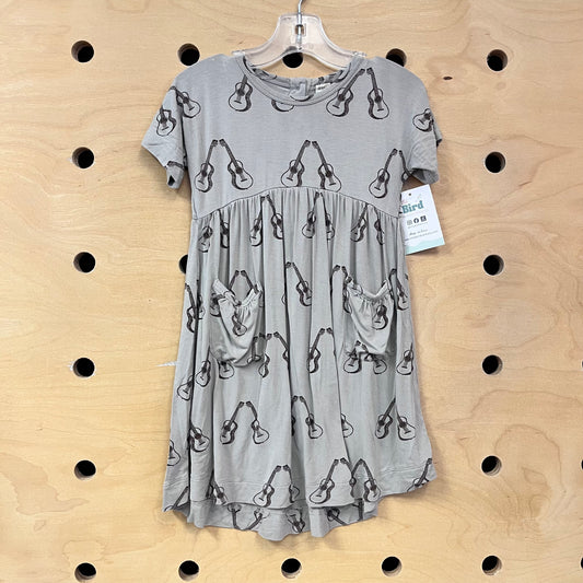 Grey Guitars Bamboo Dress