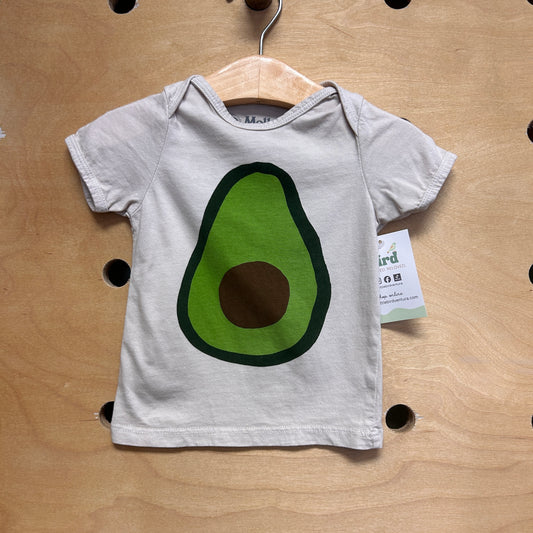 Cream Avocado Tee