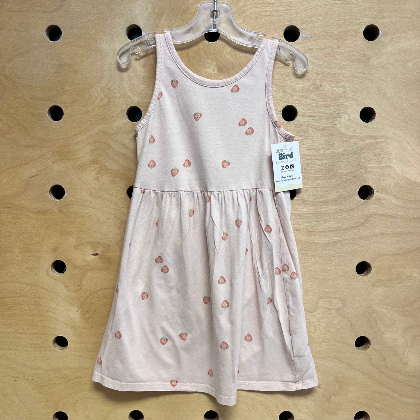 Pink Strawberries Dress