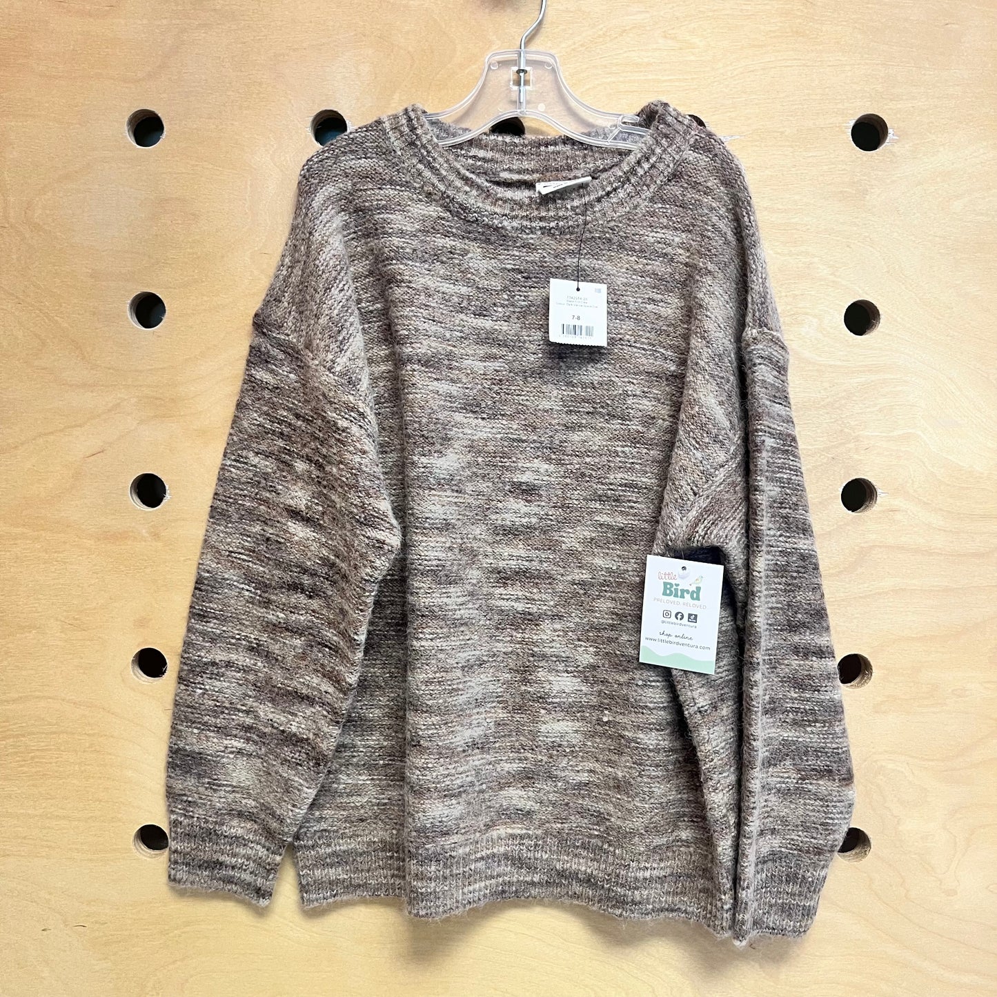 Browns Heathered Sweater NEW!