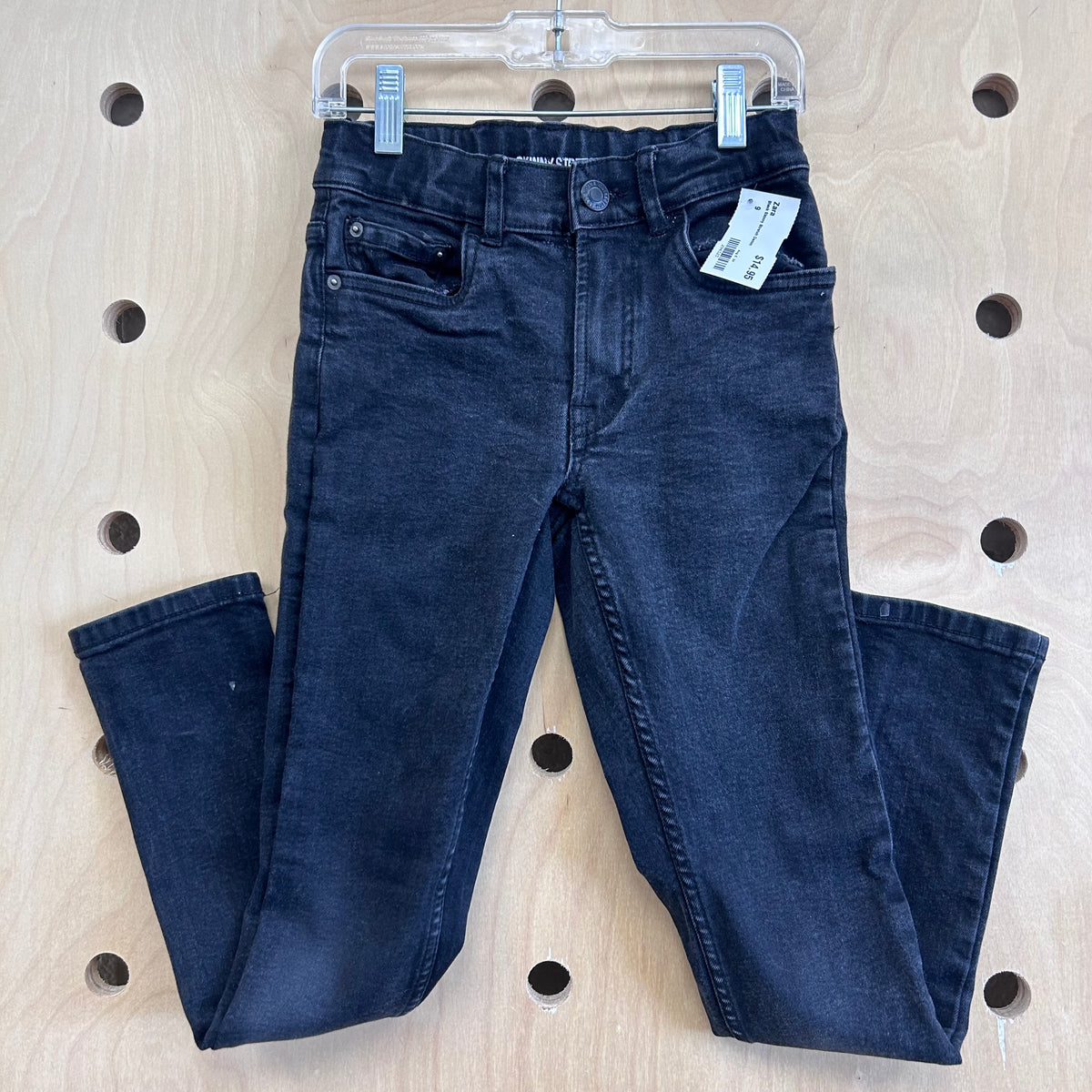 Black Skinny Stretch Denim