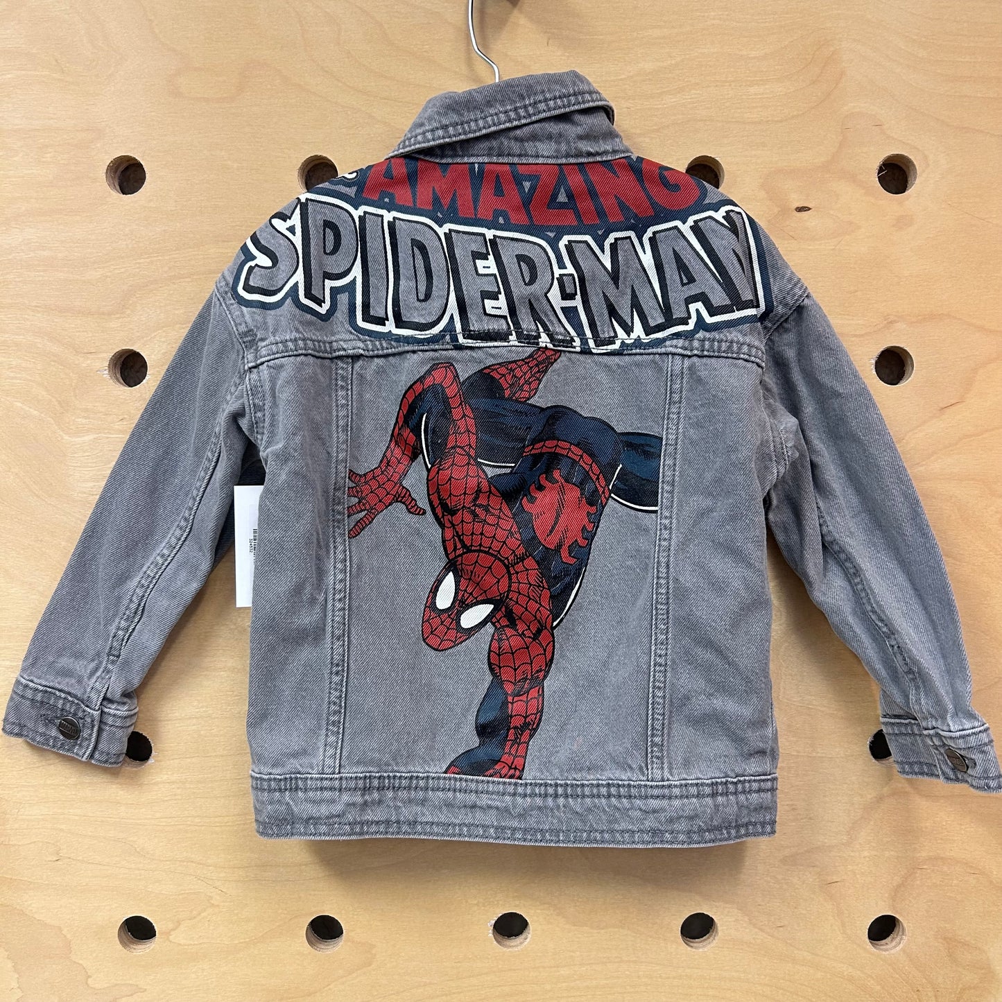 Amazing Spiderman Denim Jacket